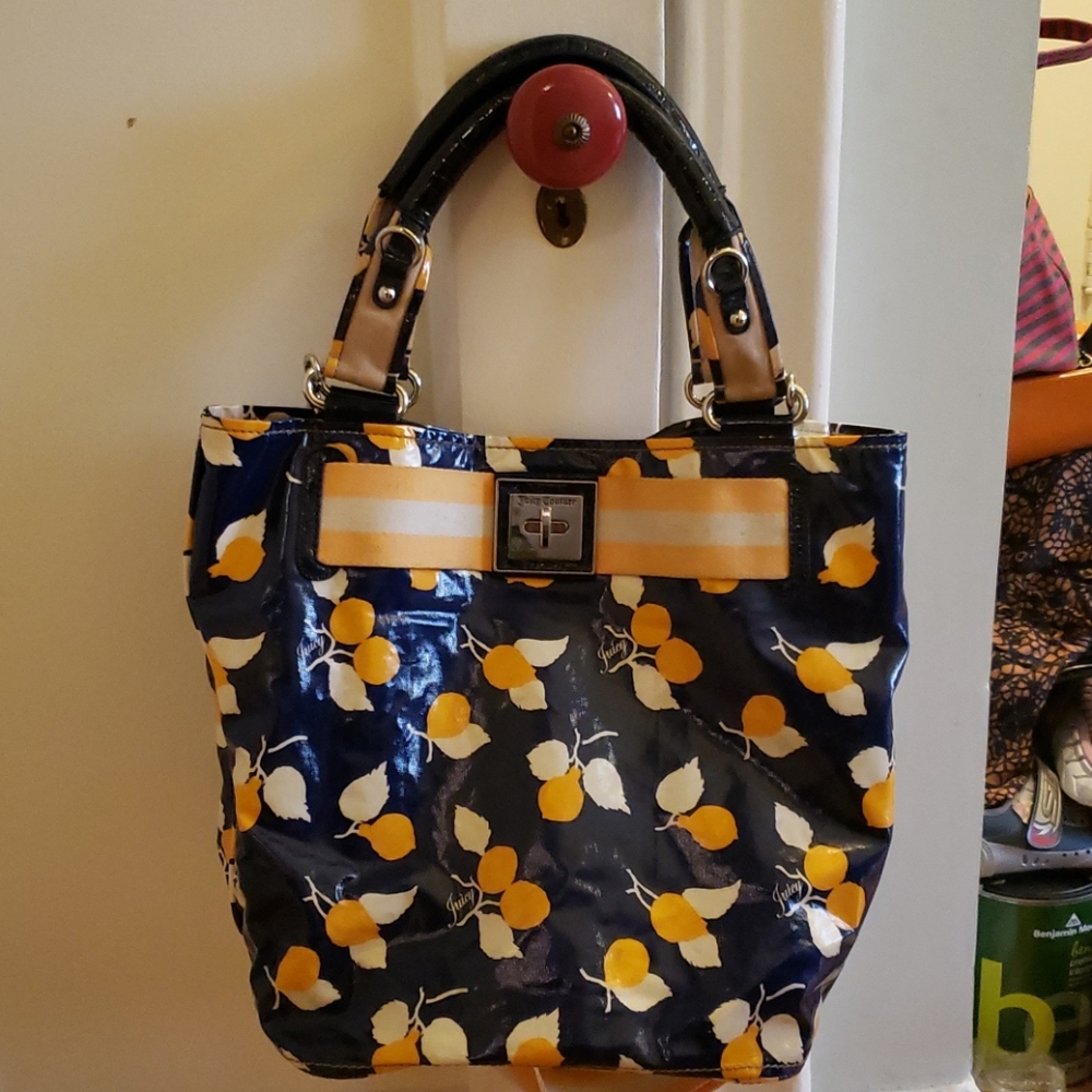 Juicy Couture Coated Canvas Beach/Shopper tote